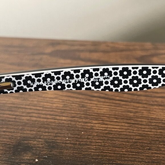 Kate Spade New York Brylie Black Floral Eyeglass Frames Only 52-16-135 mm - Picture 2 of 8